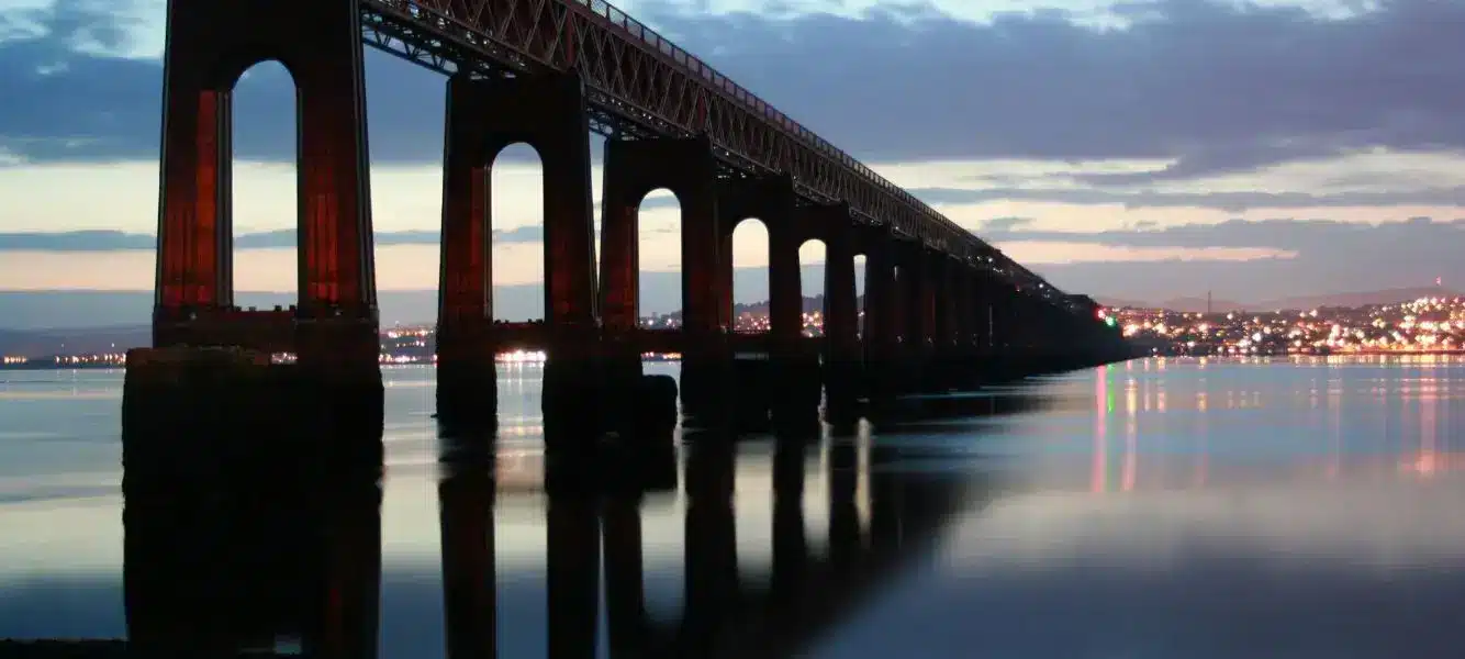 an image of a bridge in dundee in scotland for the energy from waste blog