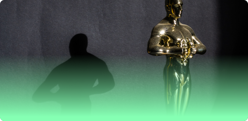 an image of an oscar trophy