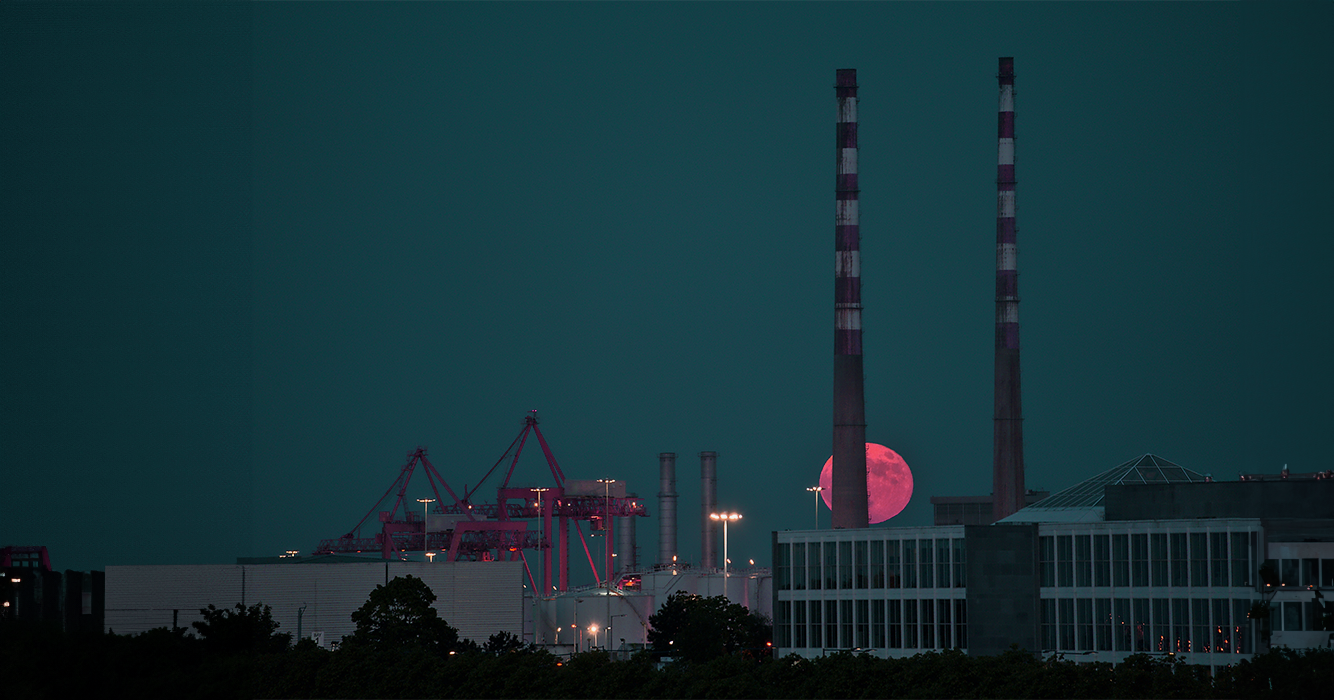 An image of a CCGT power Station