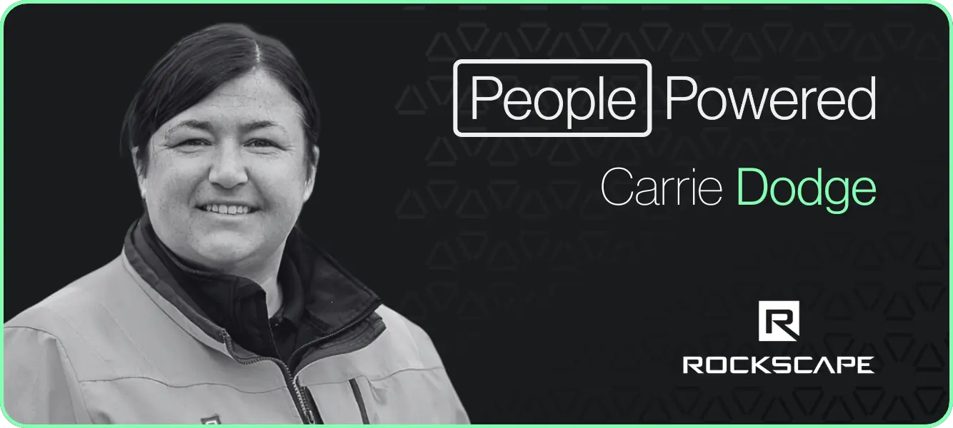 An image of Rockscape's Carrie Dodge for Astute's People Powered Profile